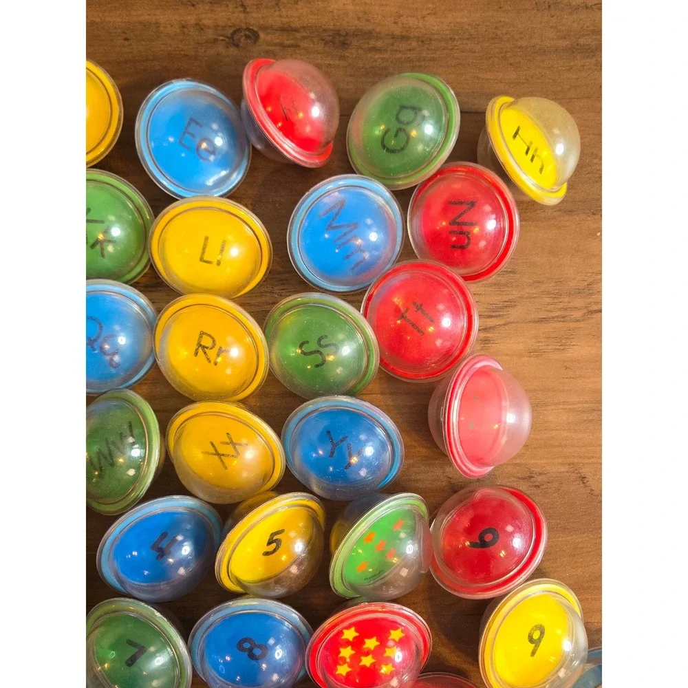 52 Lakeshore Float & Find Bubbles Alphabet Numbers Images Shapes AS IS -PLZ READ